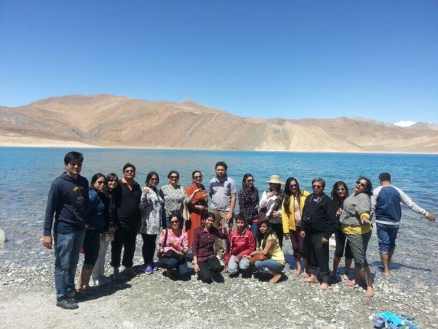 Pangong and the Tsomoriri