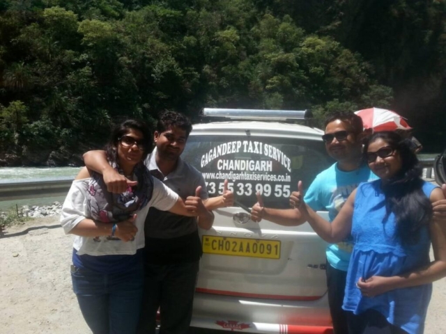Chandigarh to manali by road taxi